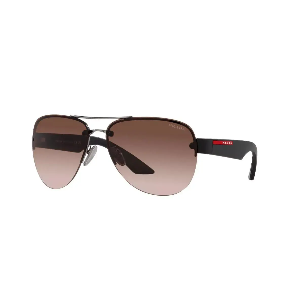 Prada Sunglasses Sps 55Y 5AV02P - Frame: Black