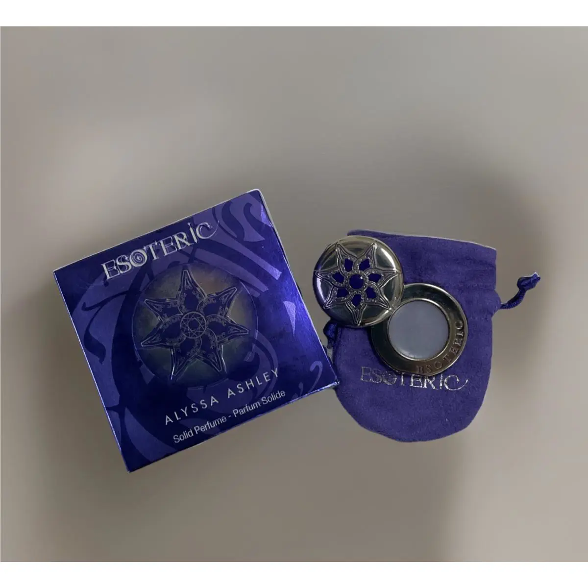 Esoteric By Alyssa Ashley Solid Perfume Travel Size As Pictured