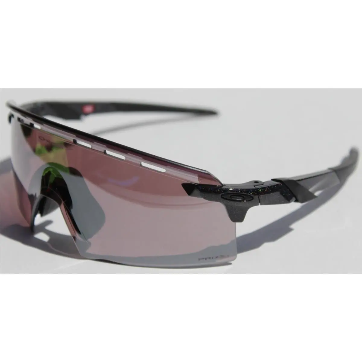 Encoder Strike Vented Sunglasses Galaxy/prizm Road Black OO9235-11 by Oakley