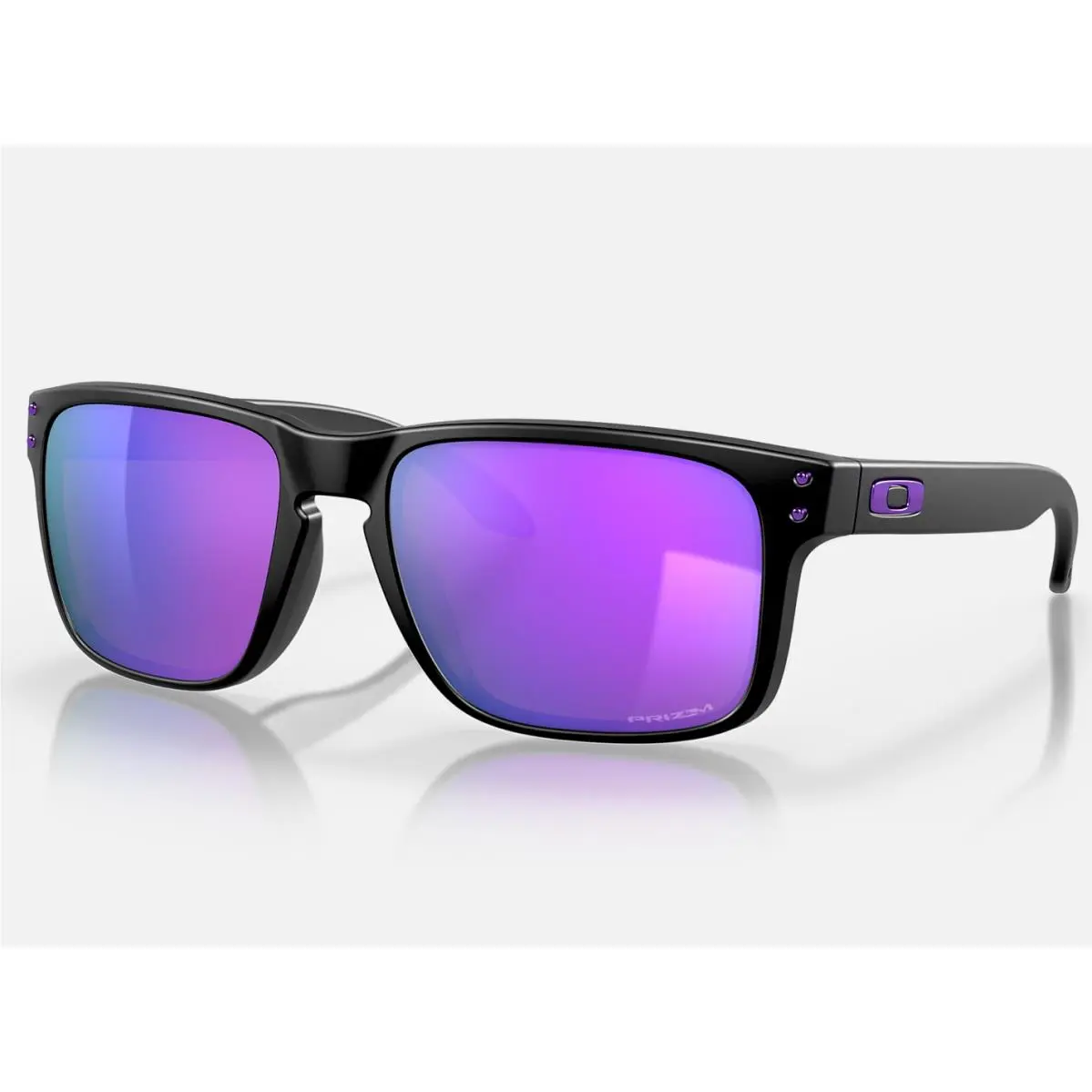 Oakley Holbrook Sunglasses Matte Black l Prizm Violet OO9102-K6