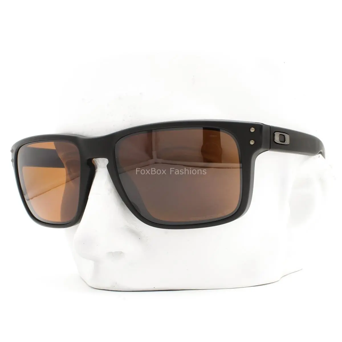 Oakley Holbrook Sunglasses OO9102-D755 Matte Black Prizm Brown Polarized W/pouch