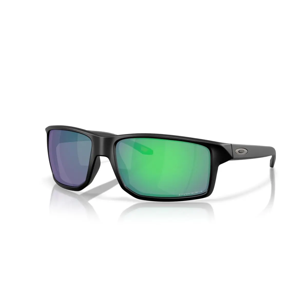Oakley Gibston XL Matte Black/prizm Jade Men`s Sunglasses OO9470-0762 - Frame: MATTE BLACK, Lens: PRIZM JADE