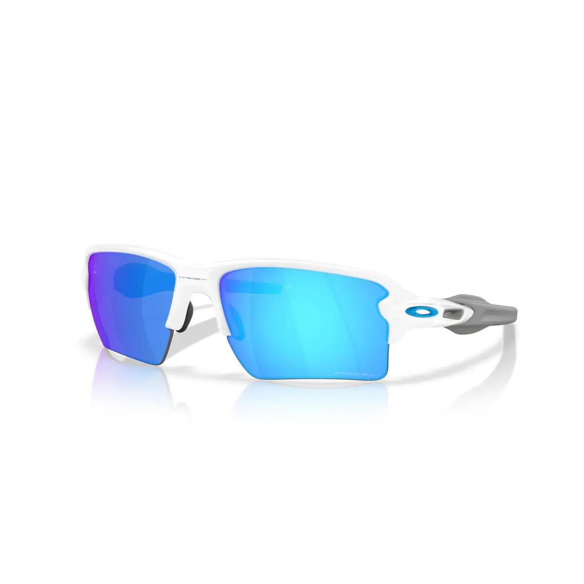 Oakley Flak 2.0 Xxl Polished White/prizm Sapphire Men`s Sunglasses OO9488-0263 - Frame: POLISHED WHITE, Lens: PRIZM SAPPHIRE