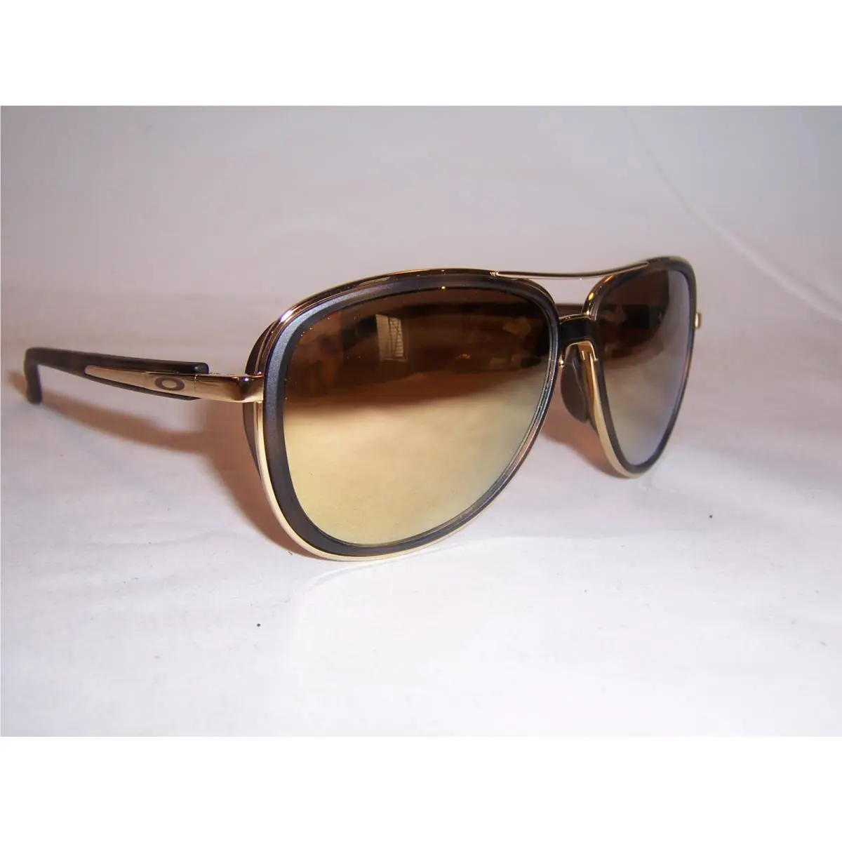 Sunglasses Split Time OO4129-14 Tortoise/gold Polarized 58MM 4129 by Oakley