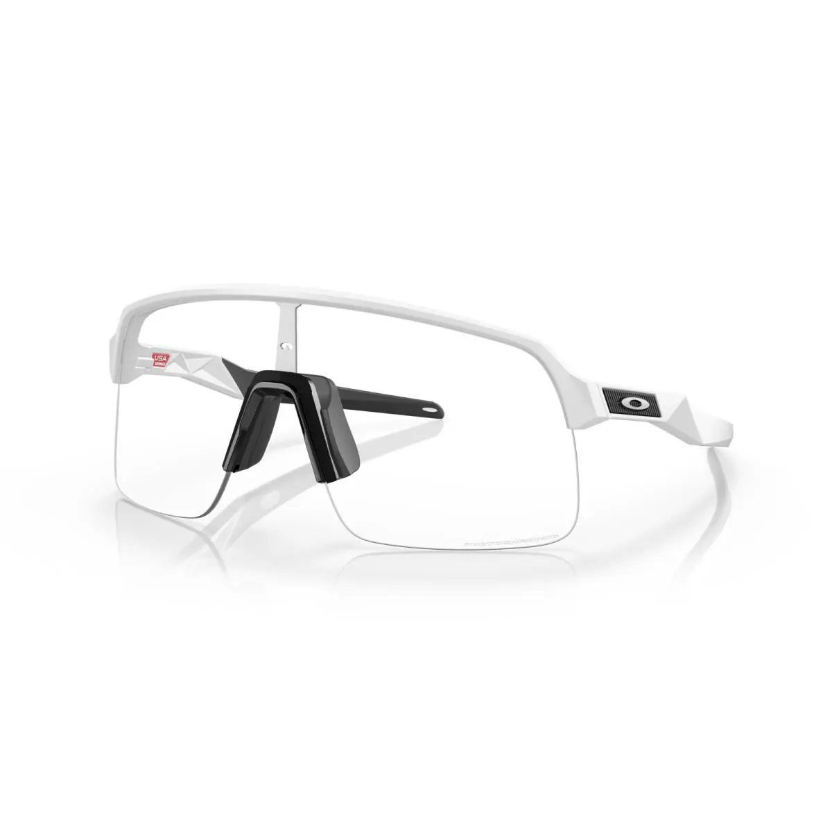 Oakley Sutro Lite Matte White/clear Photochromic Men`s Sunglasses OO9463-4639