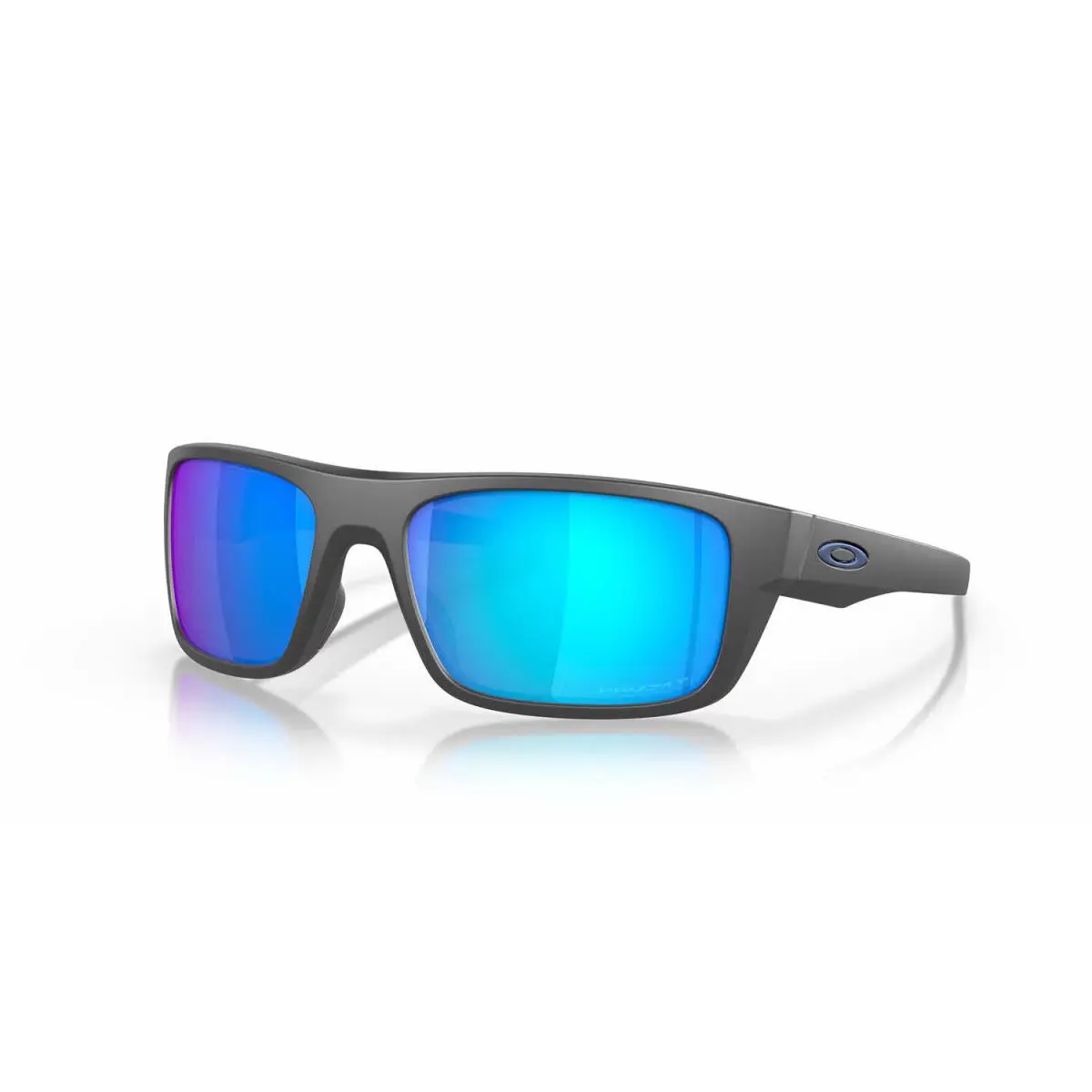 Oakley Drop Point 0009367- Matte Dark Grey / Prizm Sapphire Polarized Lens