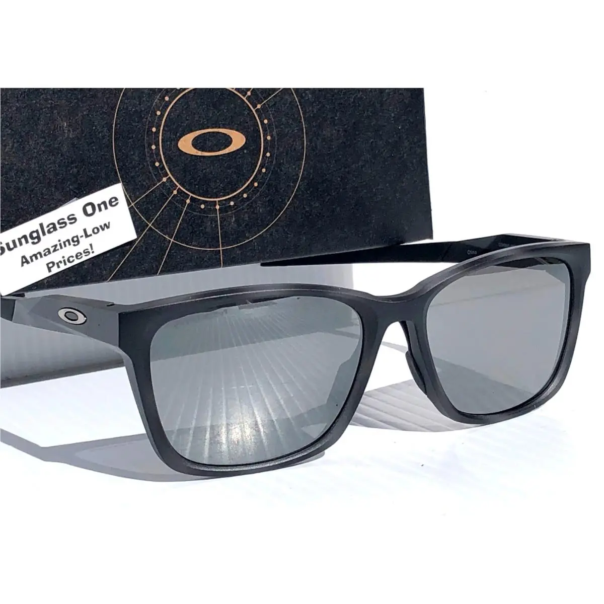 Oakley Paracord Matte Black Camo Prizm Black Lens Sunglass 9506D-06