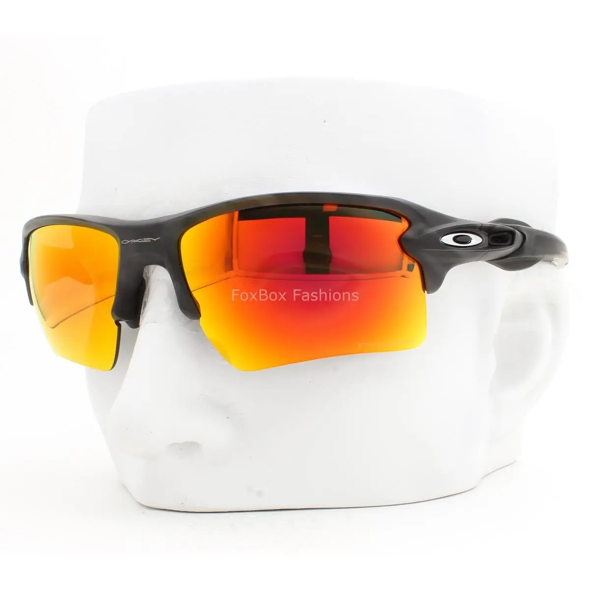 Oakley Flak 2.0 XL Sunglasses OO9188-8659 Matte Black Camo Prizm Ruby with Case