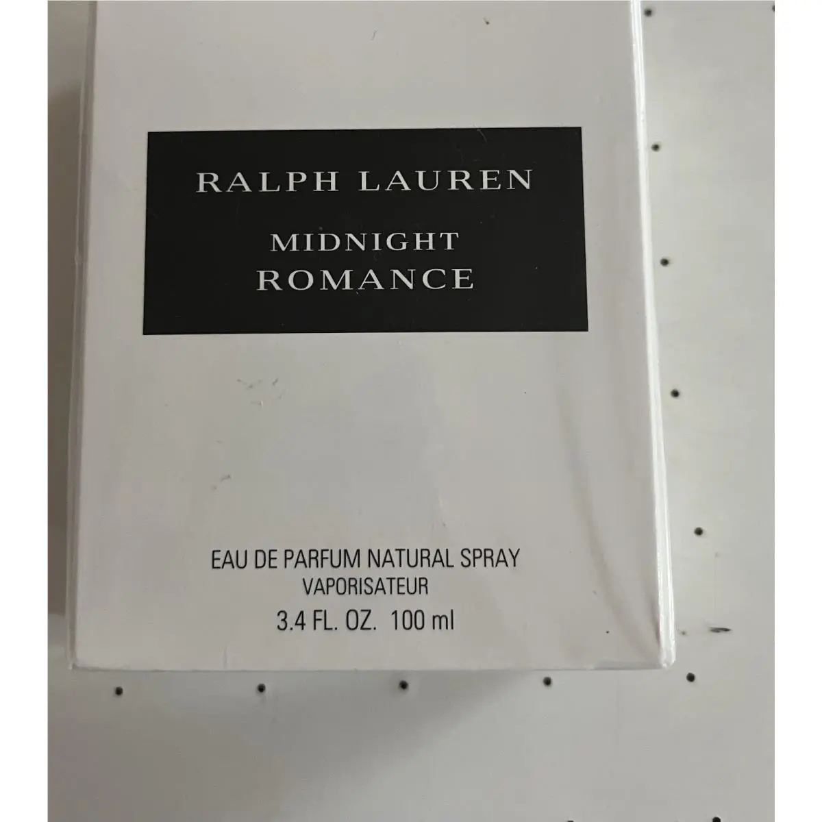 Ralph Lauren Midnight Romance 3.4 OZ / 100 ML Eau De Parfum Spray Tster Rare