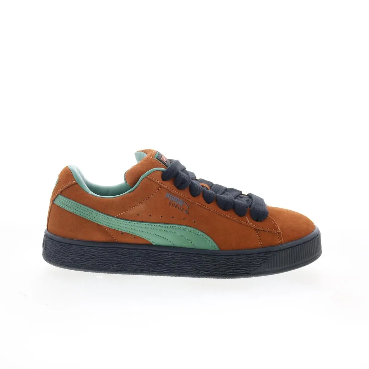 Suede XL 39520515 Mens Brown Suede Lace Up Lifestyle Sneakers Shoes by Puma