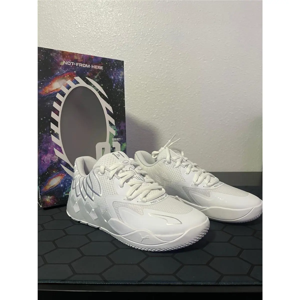 Puma shoes - PUMA LAMELO BALL - LAMELO BALL - SJ 0123 - White 1