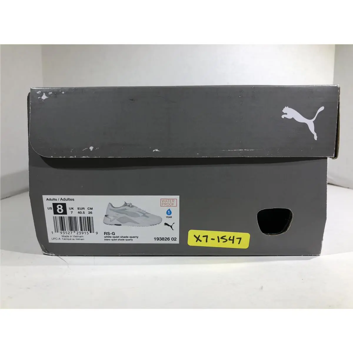 Puma shoes - Puma RS-G - White/Gray 7