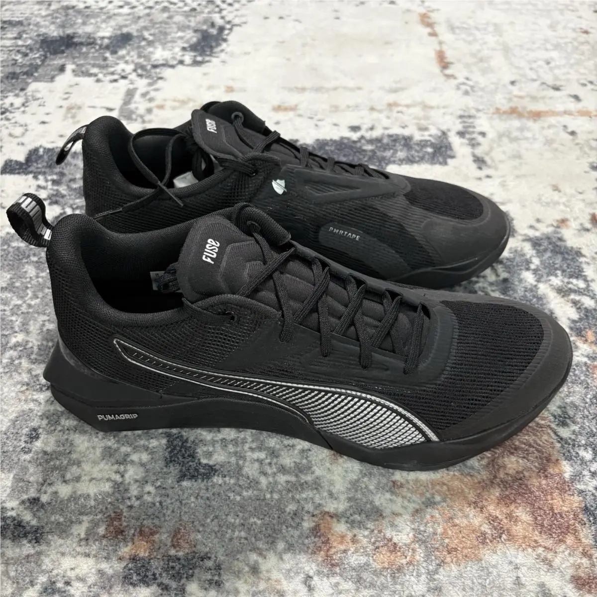 Puma shoes - Puma Fuse 3.0 Training - Fuse Training - 378107-12 - Black/ Silver (UPC: 0197670486392) 1