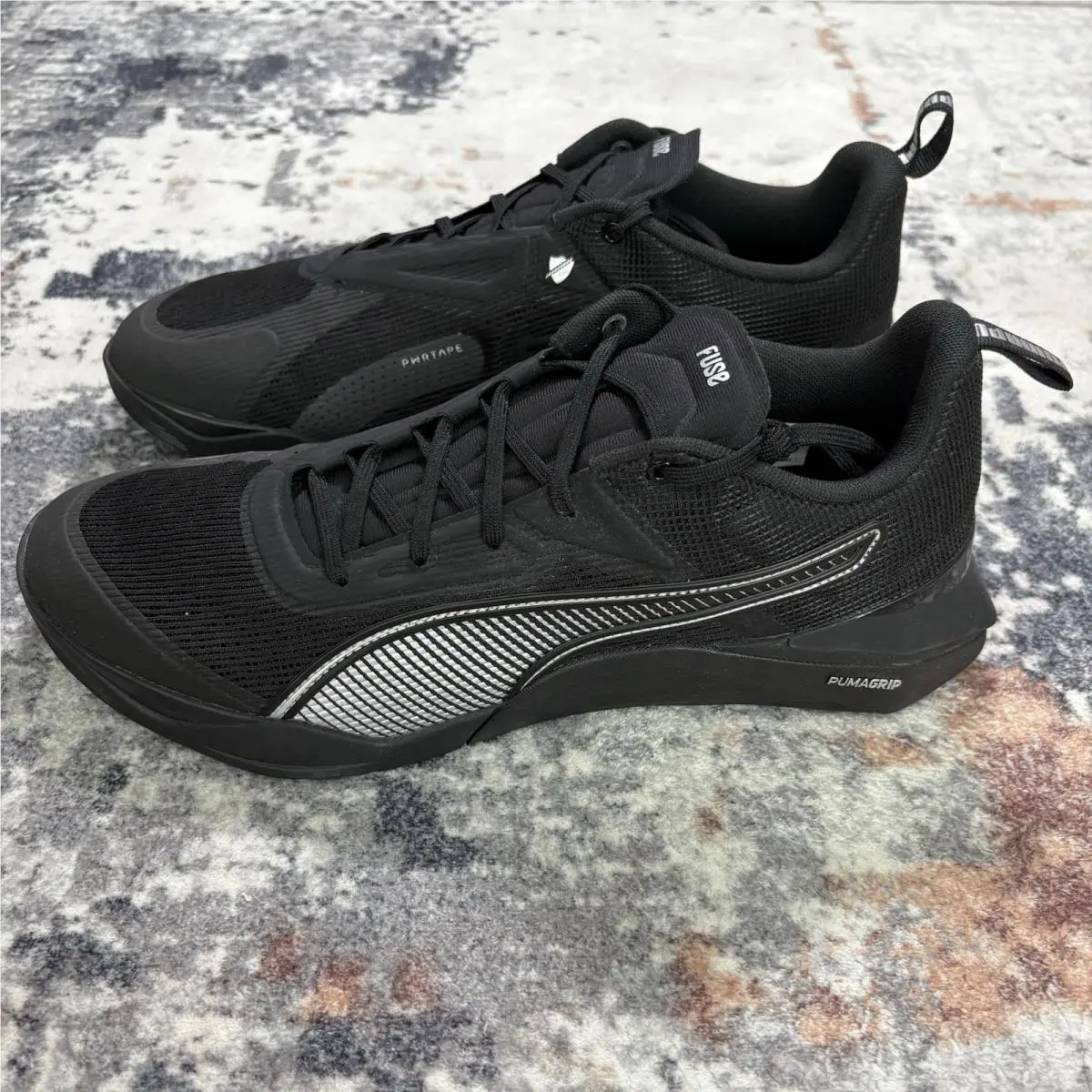 Puma shoes - Puma Fuse 3.0 Training - Fuse Training - 378107-12 - Black/ Silver (UPC: 0197670486392) 3