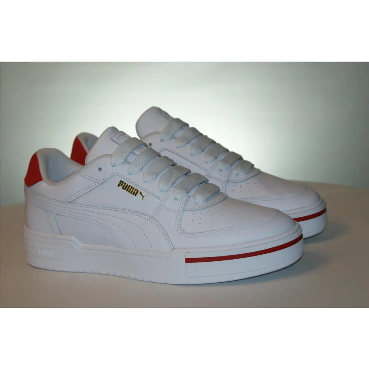 Puma shoes - Puma CA PRO HERITAGE - PRO HERITAGE - 37581102 - PUMA WHITE / PUMA WHITE - RED (UPC: 194579104877) 4
