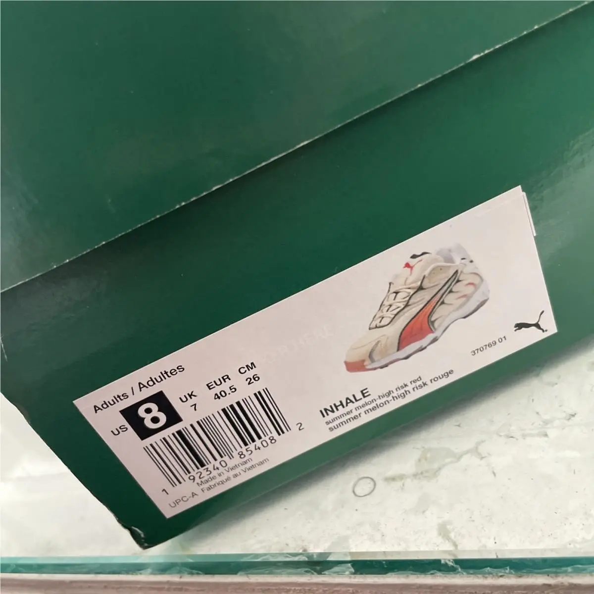 Puma shoes - PUMA Inhale - Inhale - 370769-01 - Multicolor 0