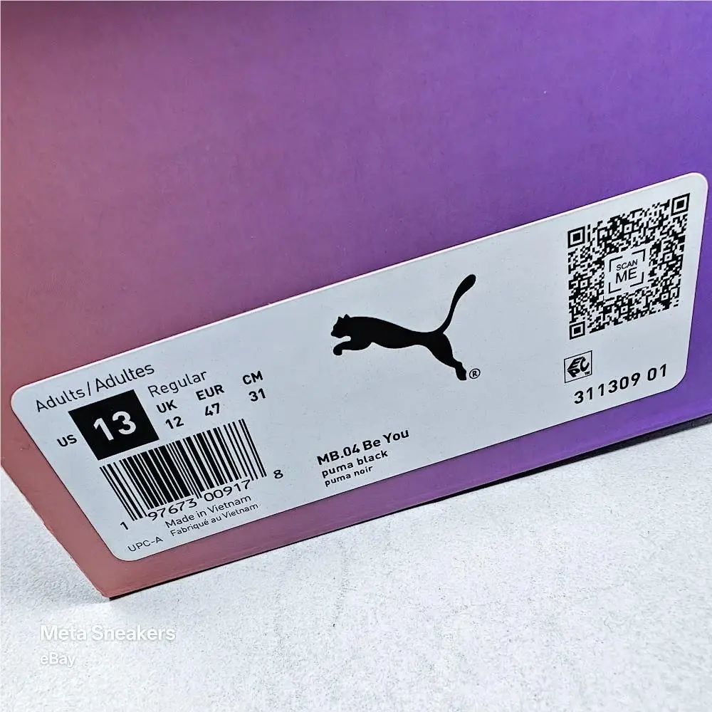 Puma shoes - Puma MB.04 - 311309-01 - Black 0