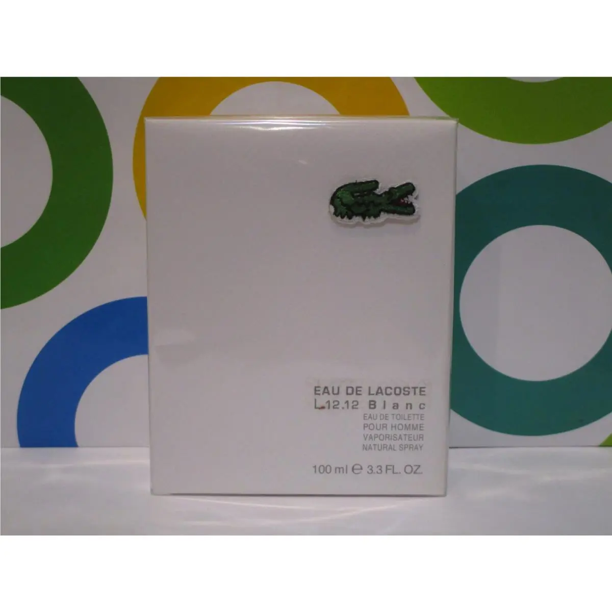 Lacoste L.12.12 Blanc Eau DE Toilette Spray 3.3 OZ