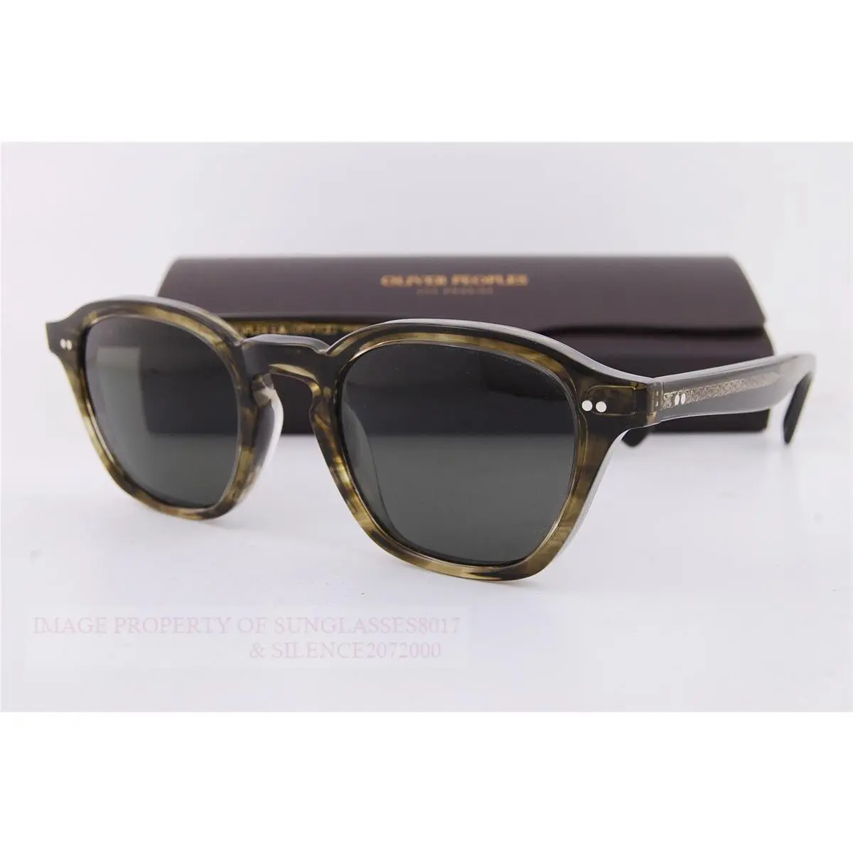 Oliver Peoples Sunglasses Eyles OV 5580/SU 1735P1 Olive Bark/polarized