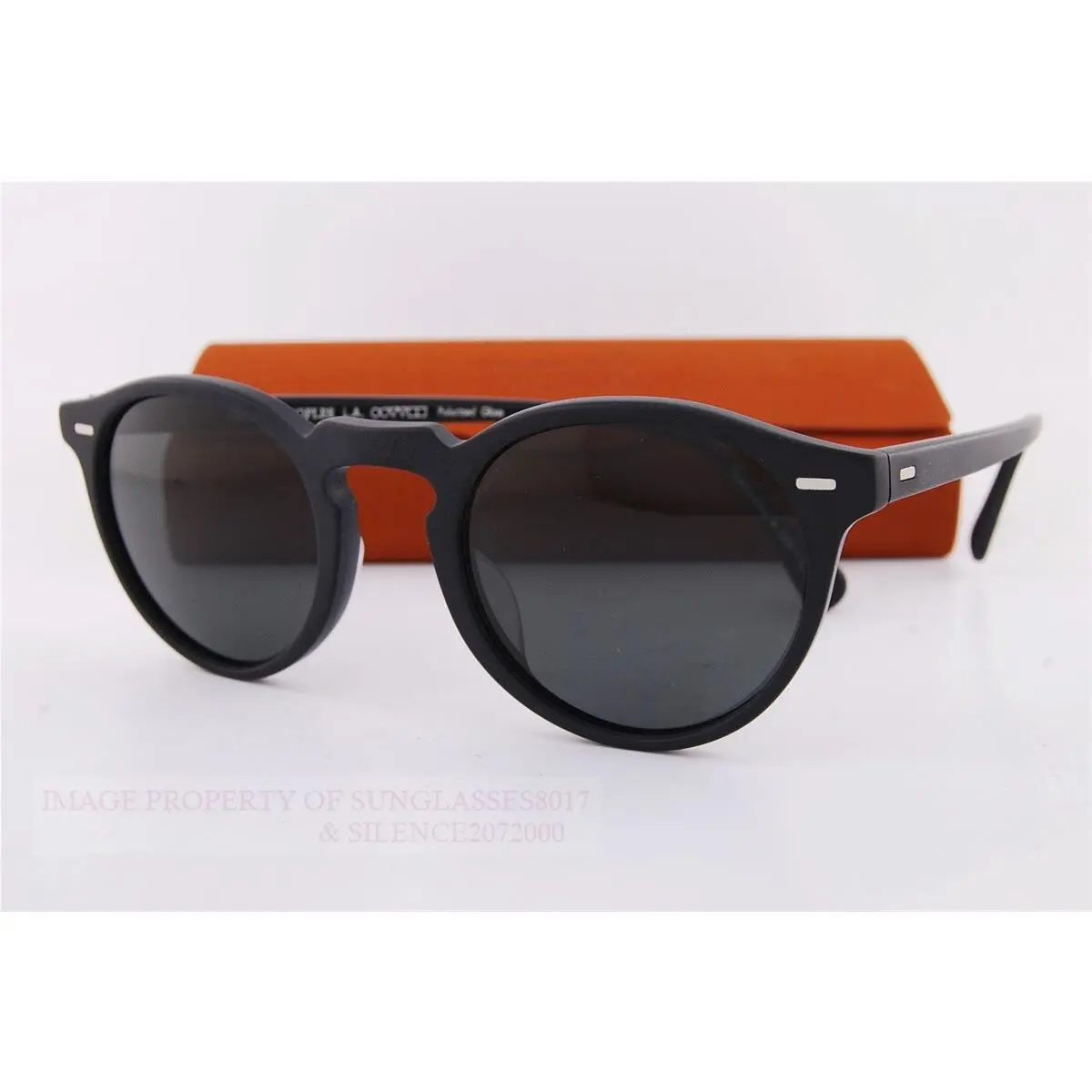 Oliver Peoples Sunglasses Gregory Peck Sun 5217/S 1031P2 Black/polarized