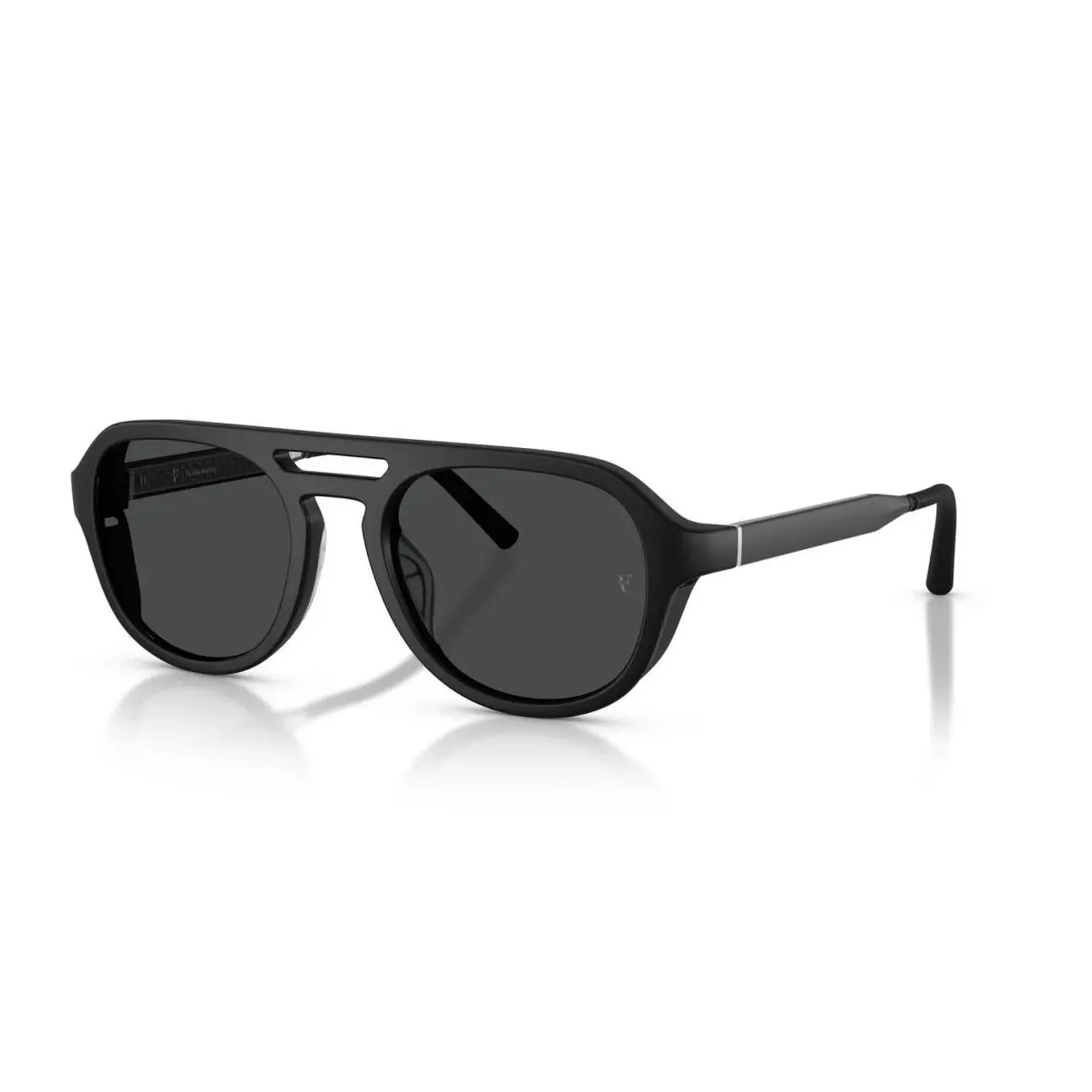 Oliver Peoples R-13 OV 5589SU Semi Matte Black/dark Slate 700187 Sunglasses