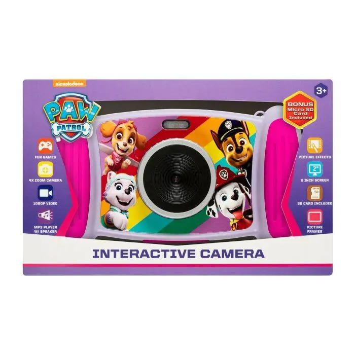 Paw Patrol Interactive Camera Video Games Camera Speaker + SD Card Nickelodeon
