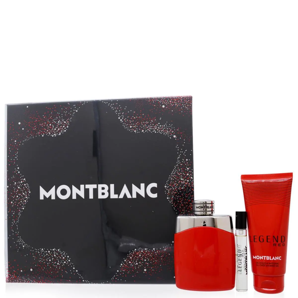 Montblanc Legend Red 3pc Gift Set For Men