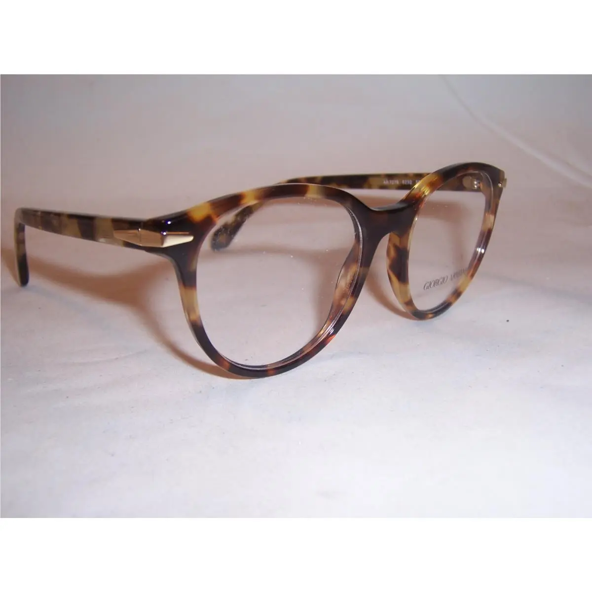 Giorgio Armani Eyeglasses AR 7279 6232 Yellow Havana 50mm RX 7279