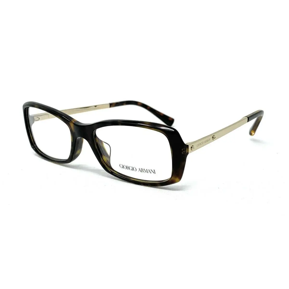 Womens Giorgio Armani Rxable Eyeglasses AR7011-F 5026 Havana Brown Gold 53mm