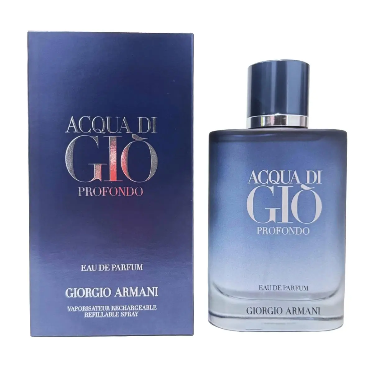 Giorgio Armani Acqua Di Gio Profondo For Men 3.3 oz Edp Refillable Spray