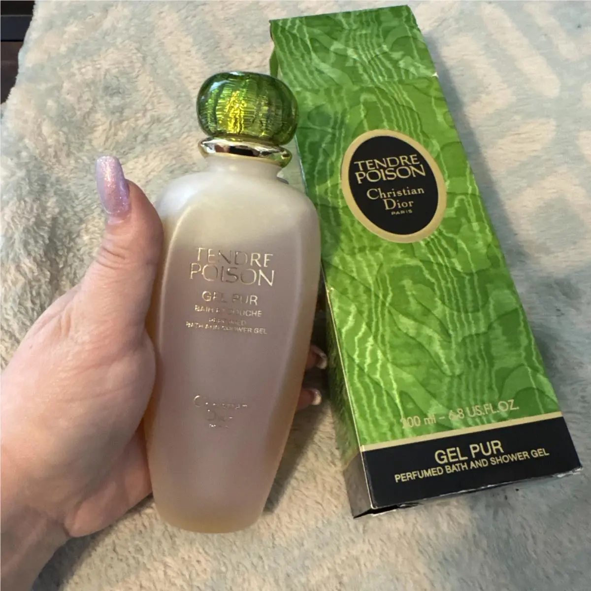 Poison Tendre Dior Perfumed Bath and Shower Gel 6.7oz 200ml Rare