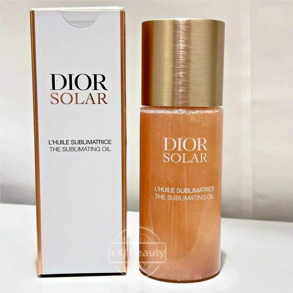 Solar The Sublimating Face Body and Hair Oil Full Size 125 ml/4.2 oz by Dior