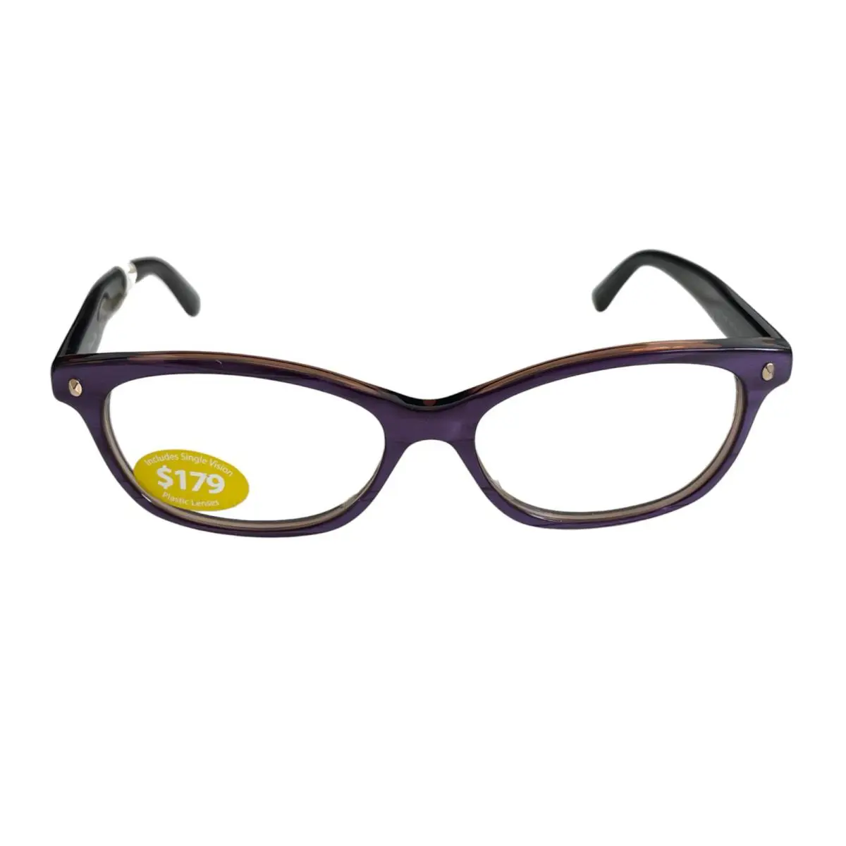 Women Eyeglasses CD7065J Whw Metallic Purple Size 52-16-135 by Dior