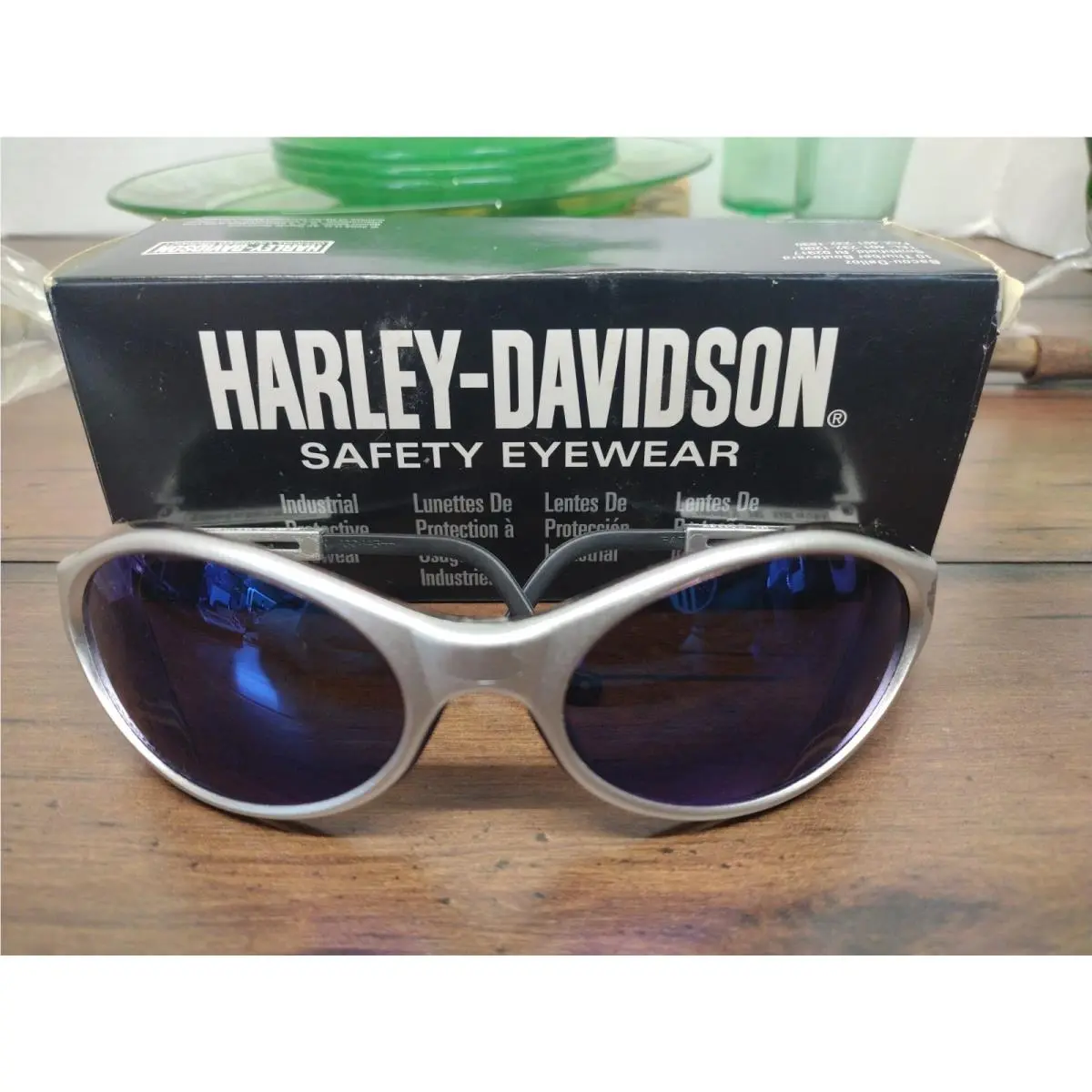 Harley Davidson HD-100 Riding Safety Eyewear Sunglasses New