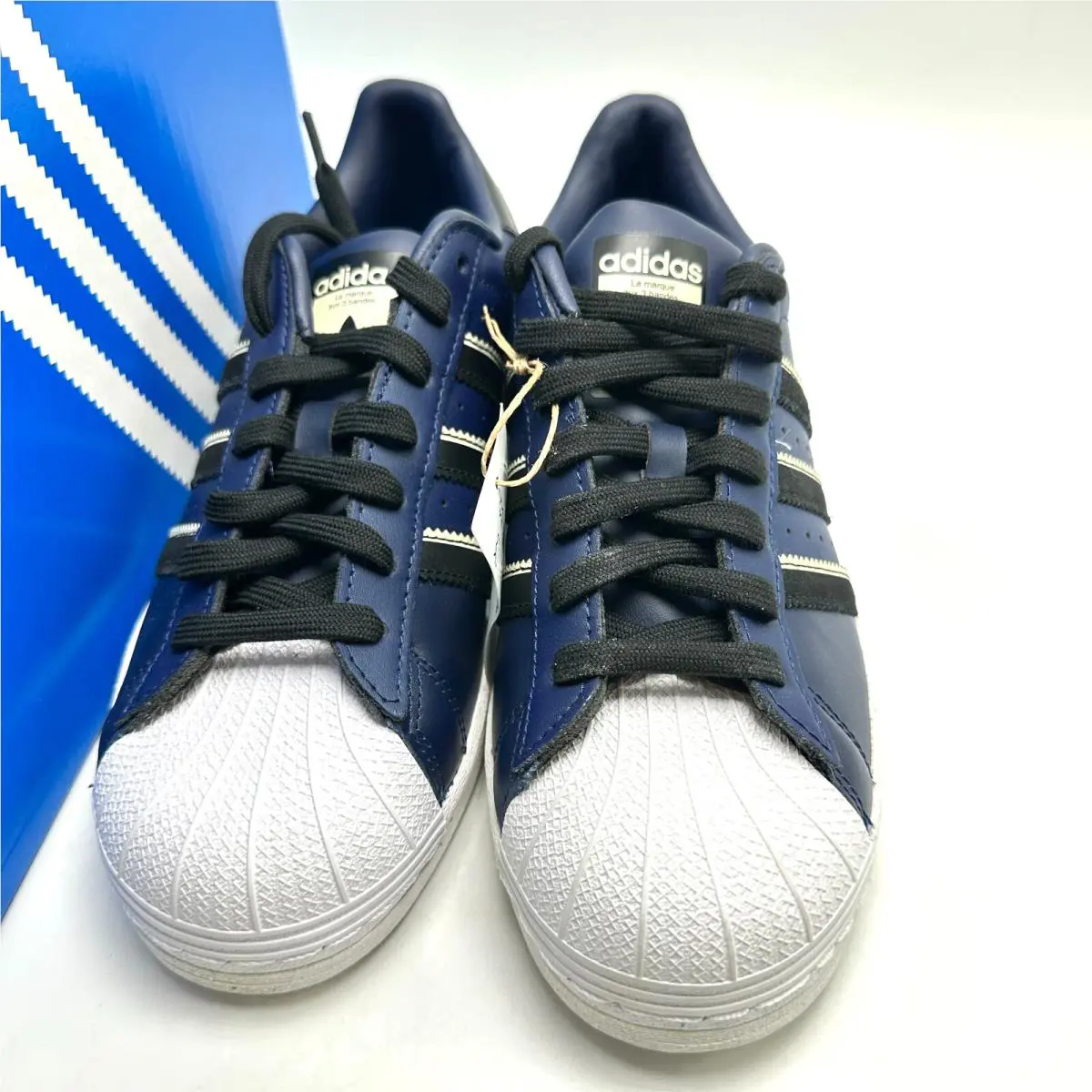 Adidas shoes - adidas Superstar - Superstar - HQ2210 - Navy Blue 1