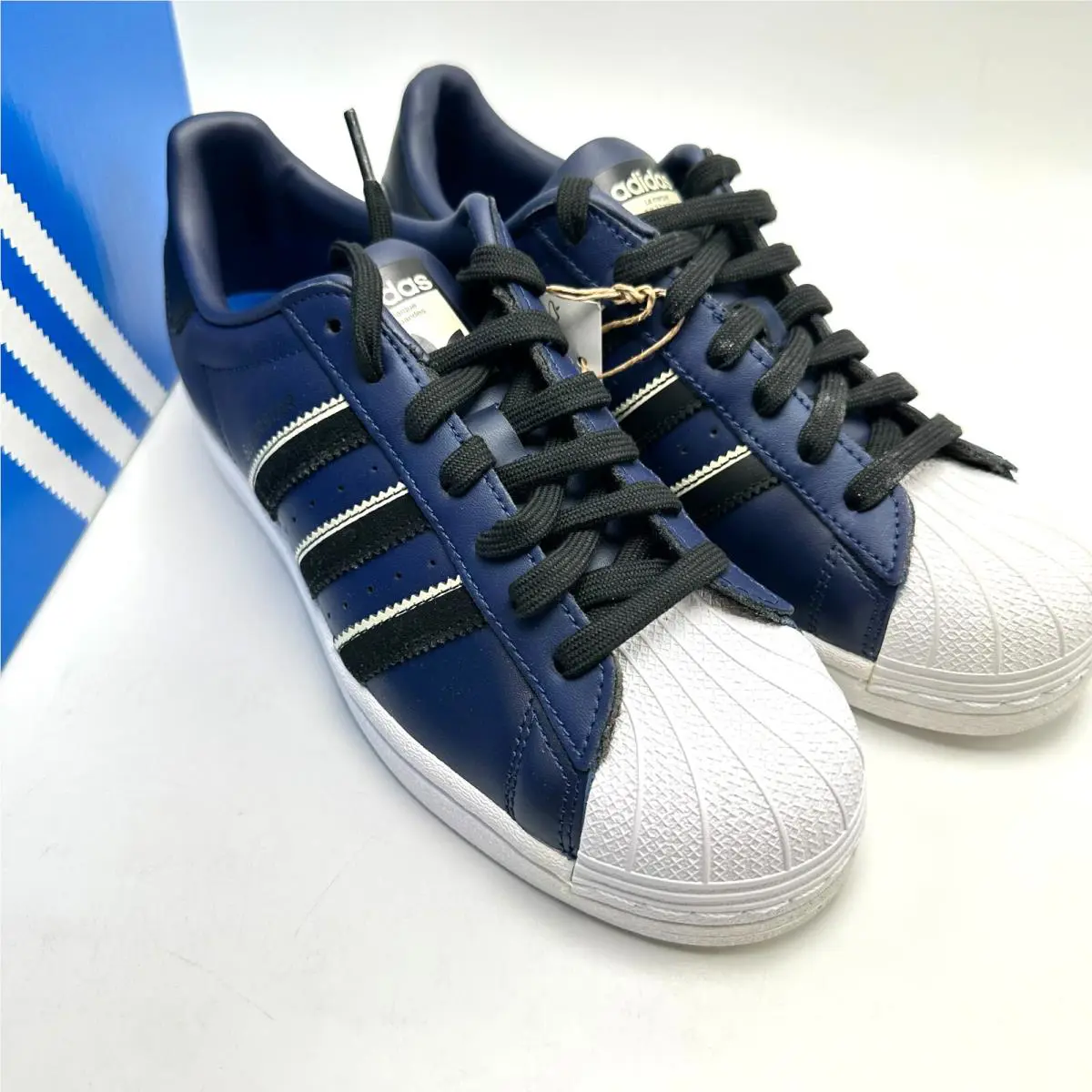 Adidas shoes - adidas Superstar - Superstar - HQ2210 - Navy Blue 2