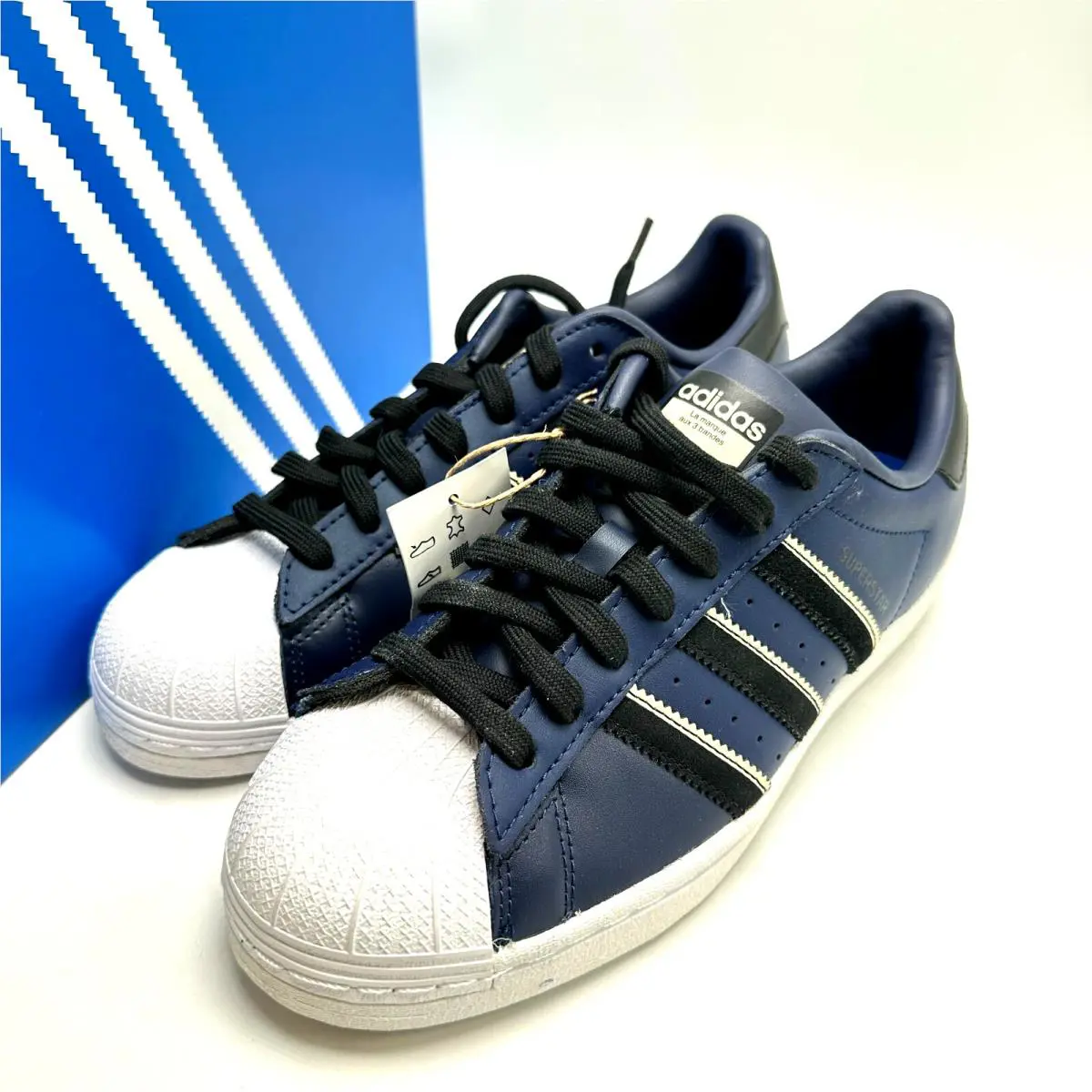 Adidas shoes - adidas Superstar - Superstar - HQ2210 - Navy Blue 6