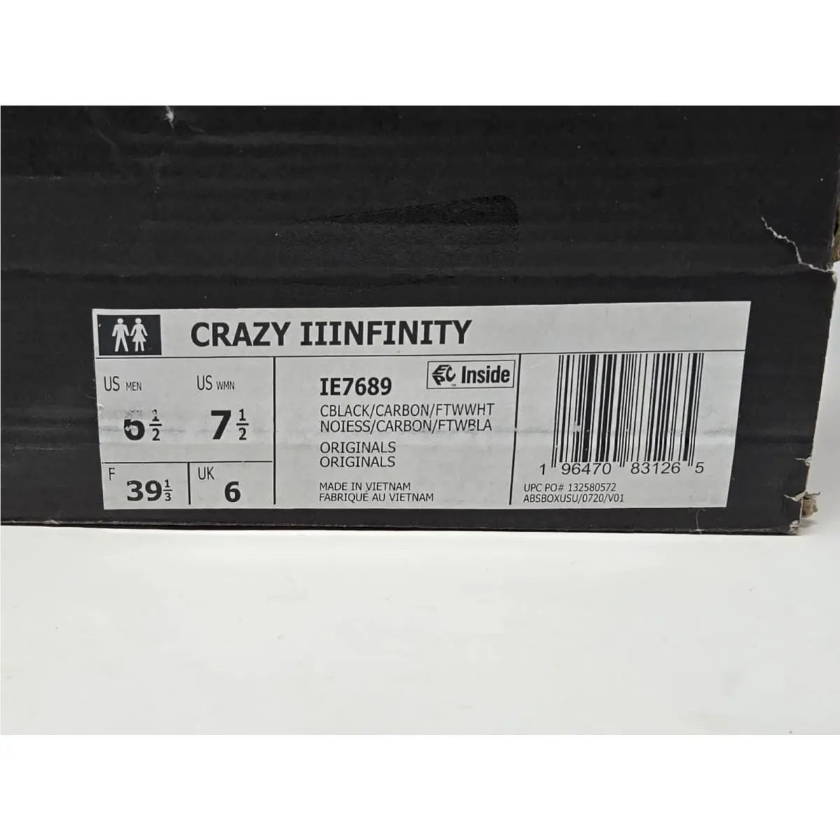 Adidas shoes - adidas Crazy IIInfinity - Crazy IIInfinity - IE7689 - Black 18