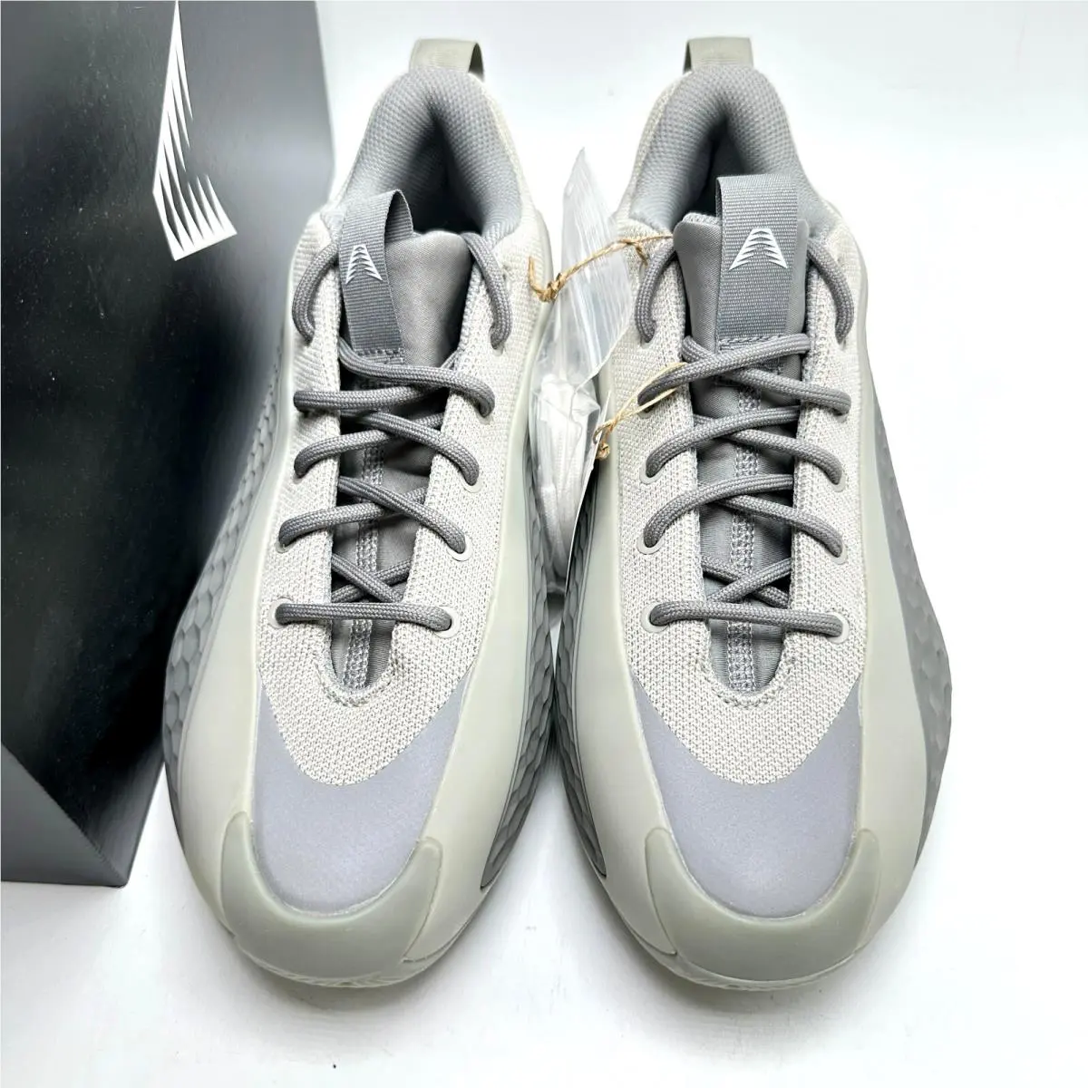 Adidas shoes - ADIDAS ANTHONY EDWARDS 1 - ANTHONY EDWARDS - JS1775 - Metallic Grey/Dove Grey/Cloud White 9