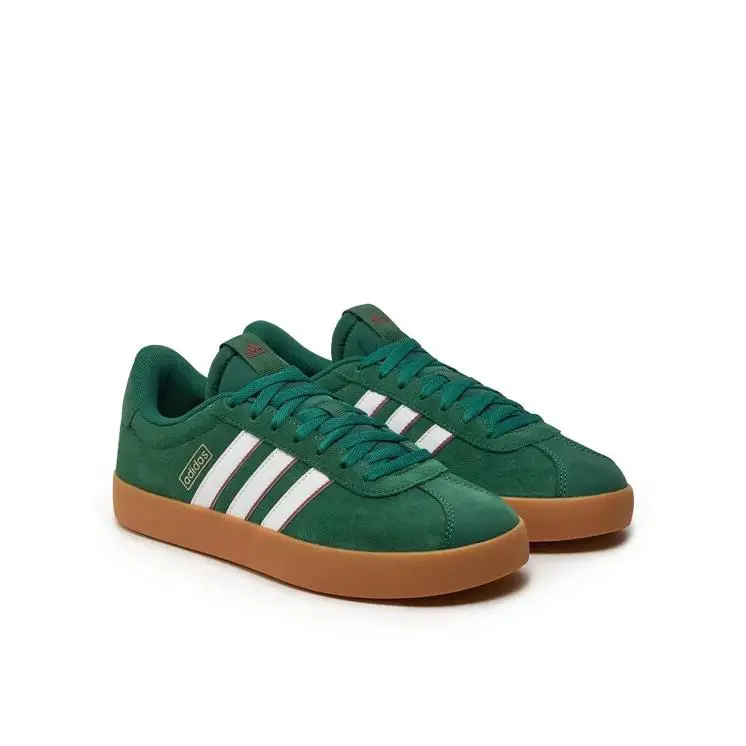 Adidas VL Court 3.0 IH4790 Sneakers Men US 7.5 Green Leather Casual Shoes TF7156 - Green