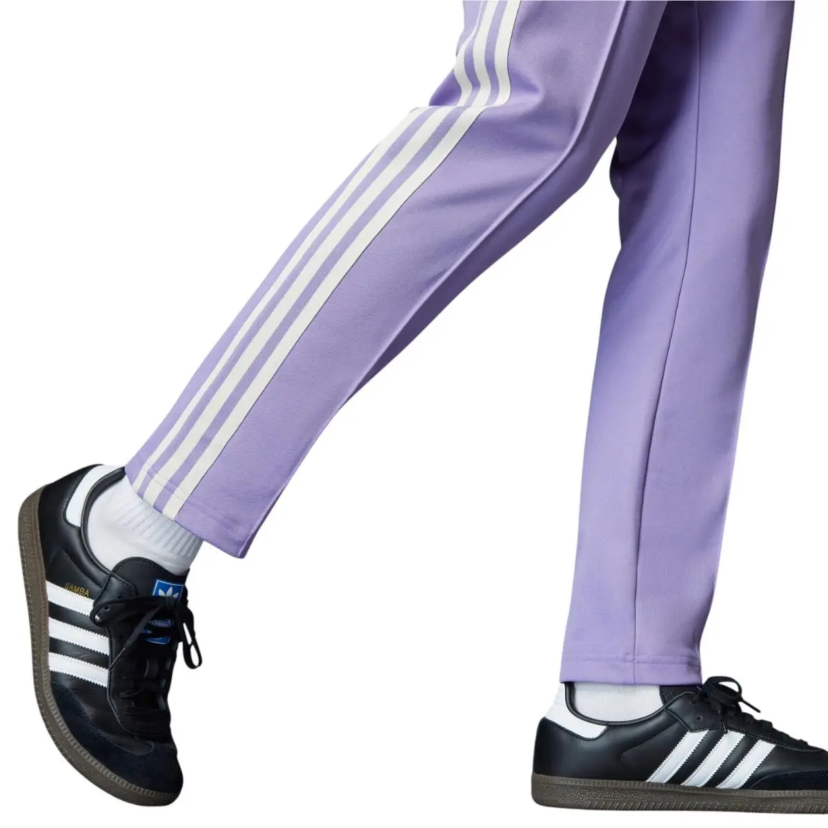 Adidas clothing - Adidas Real Madrid Beckenbauer Track Pants - Lilac 4