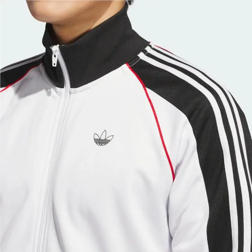 Adidas clothing - Adidas Skateboarding Tyshawn Track Jacket - JP1167 - White 13