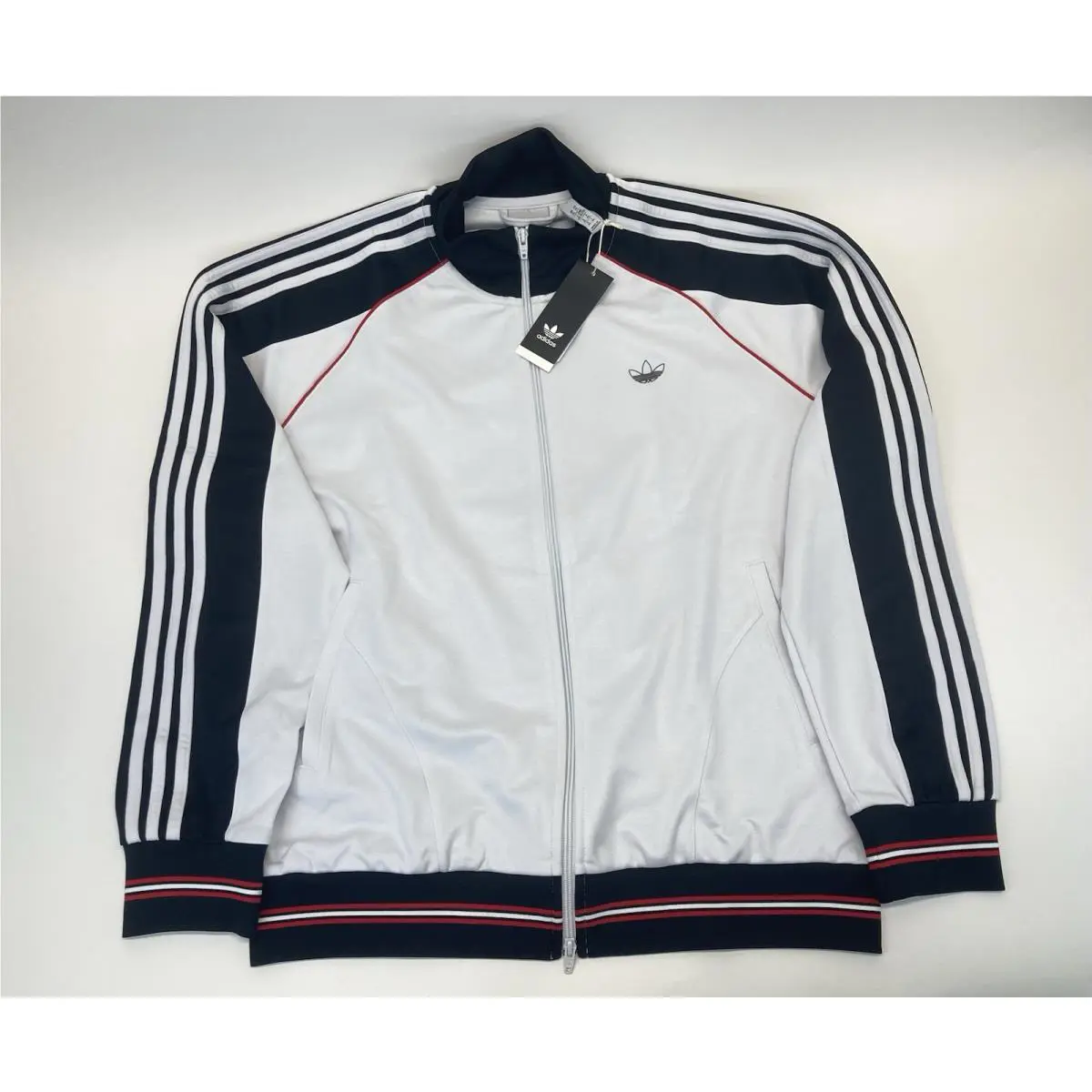 Adidas clothing - Adidas Skateboarding Tyshawn Track Jacket - JP1167 - White 16