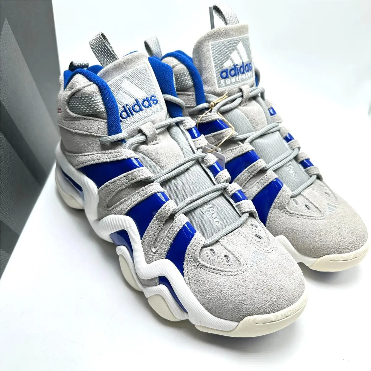 Adidas shoes - adidas Crazy 8 - Crazy - IG3737 - Grey/Royal Blue/Footwear White 8