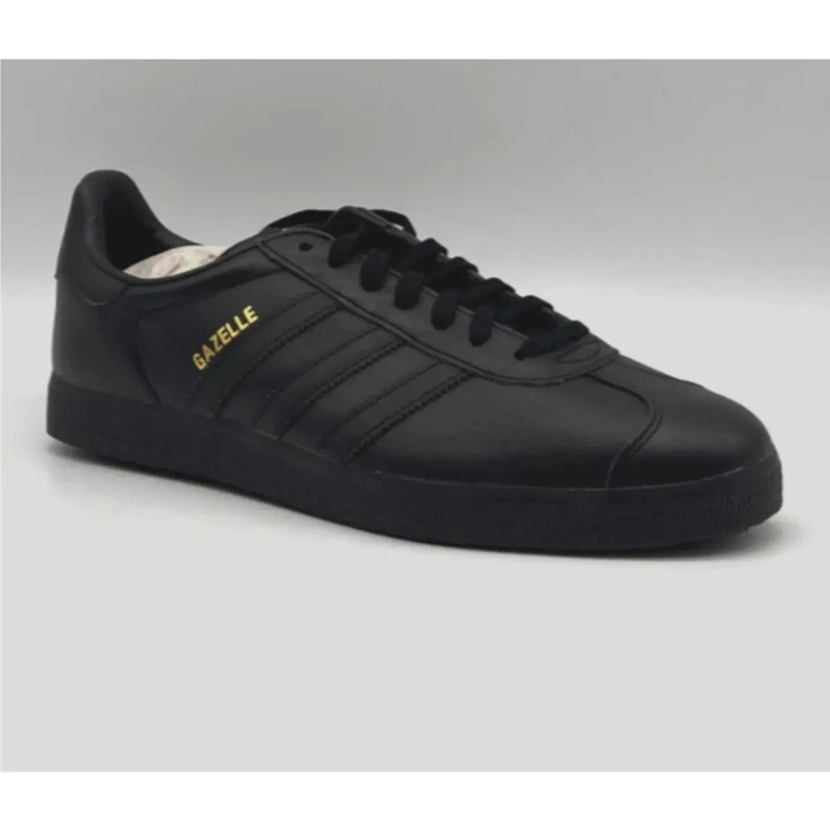 Adidas Gazelle All Black Men`s Sneaker BB5497 Athletic Shoes