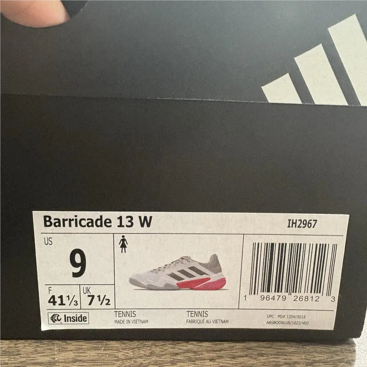 Adidas shoes - adidas Barricade - Barricade - IH2967 - White 6