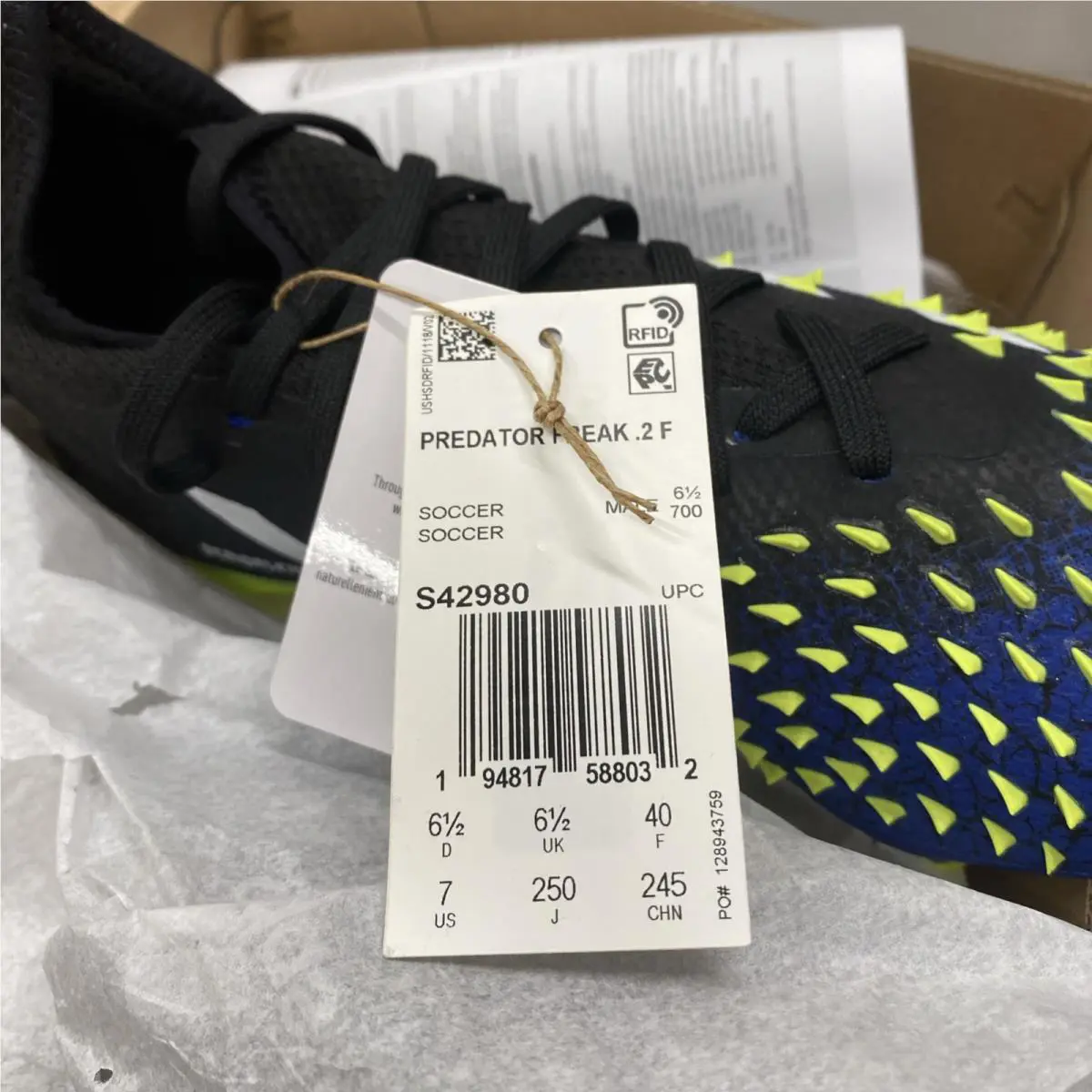 Adidas shoes - adidas Predator - Predator - S42980 - Blue 4