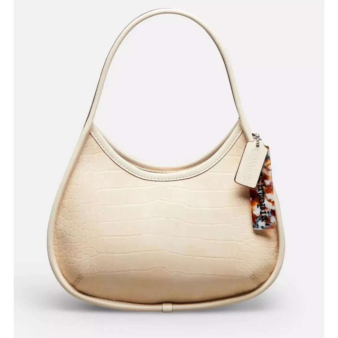 Coach Cloud Ergo Croc Embossed Coachtopia Leather Bag CT272