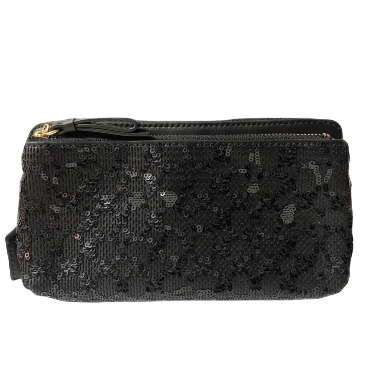 Coach Signature Double Zip Wallet Wristlet
