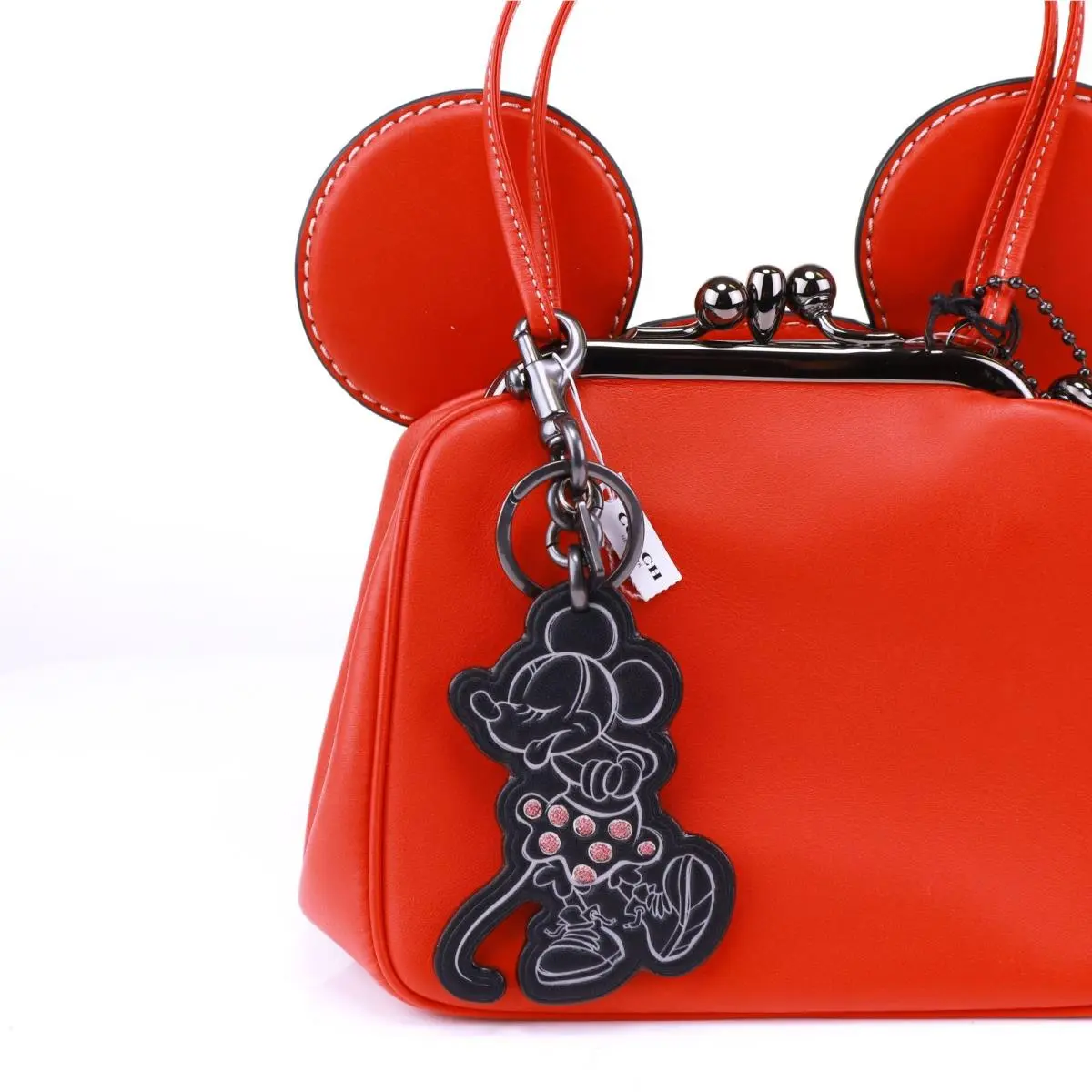 Minnie Rhinestone Keyfob Bag Charm by Coach